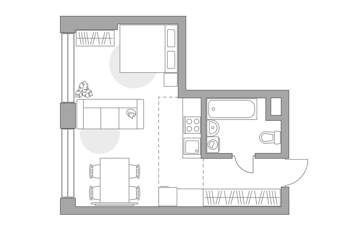 Apartment Sale, 33.08 sq. m. at MYPRIORITY Mnevniki, Narodnogo Opolcheniya Street, 34, Moscow, Russia #1