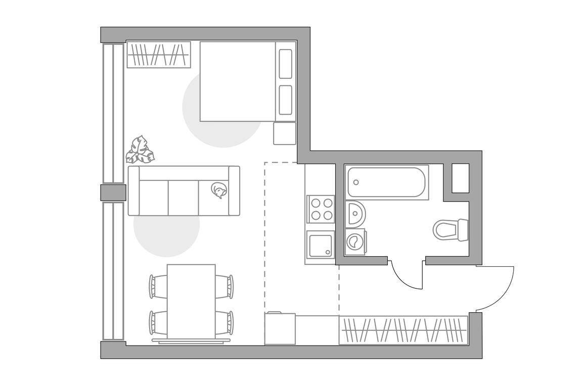 Apartment Sale, 33.01 sq. m. at MYPRIORITY Mnevniki, Narodnogo Opolcheniya Street, 34, Moscow, Russia #1 Apartment Sale, 33.01 sq. m. at MYPRIORITY Mnevniki, Narodnogo Opolcheniya Street, 34, Moscow, Russia #1