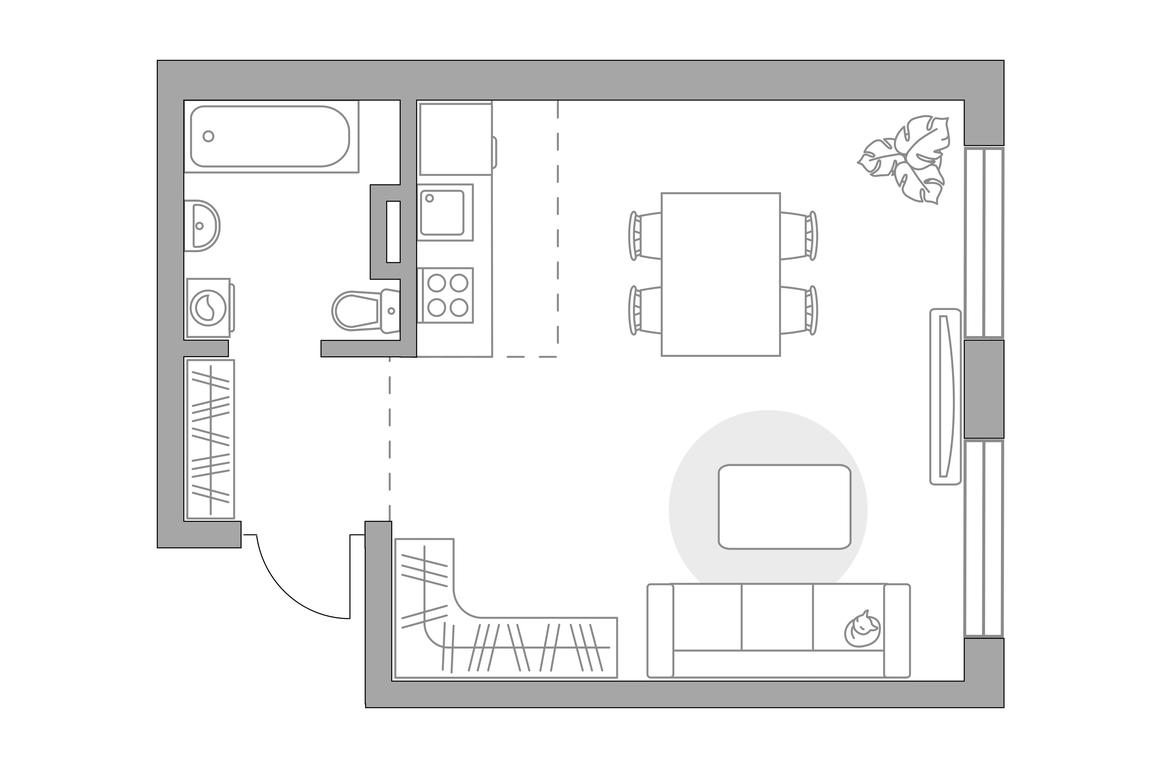 Apartment Sale, 31.62 sq. m. at Anikeevskiy, ulitsa Sergeya Zhadobkina, 1, selo Nikolo-Uryupino, Krasnogorsk City District, Moscow Region, Russia #1
