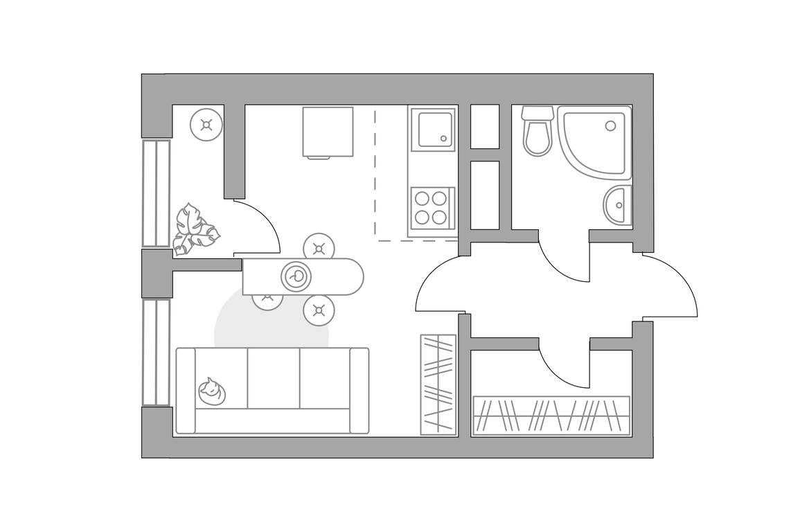 Apartment Sale, 26.75平方米 at Pekhra, Yaganova Street, 5, Balashikha, Moscow Region, Russia #1 Apartment Sale, 26.75平方米 at Pekhra, Yaganova Street, 5, Balashikha, Moscow Region, Russia #1