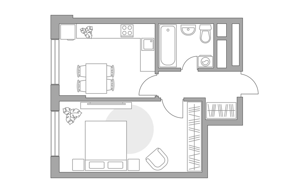 1-BD Apartment Sale, 34.34 sq. m. at Novaya Alekseevskaya rosha, Lukino Street, вл49, Balashikha, Moscow Region, Russia #1 1-BD Apartment Sale, 34.34 sq. m. at Novaya Alekseevskaya rosha, Lukino Street, вл49, Balashikha, Moscow Region, Russia #1