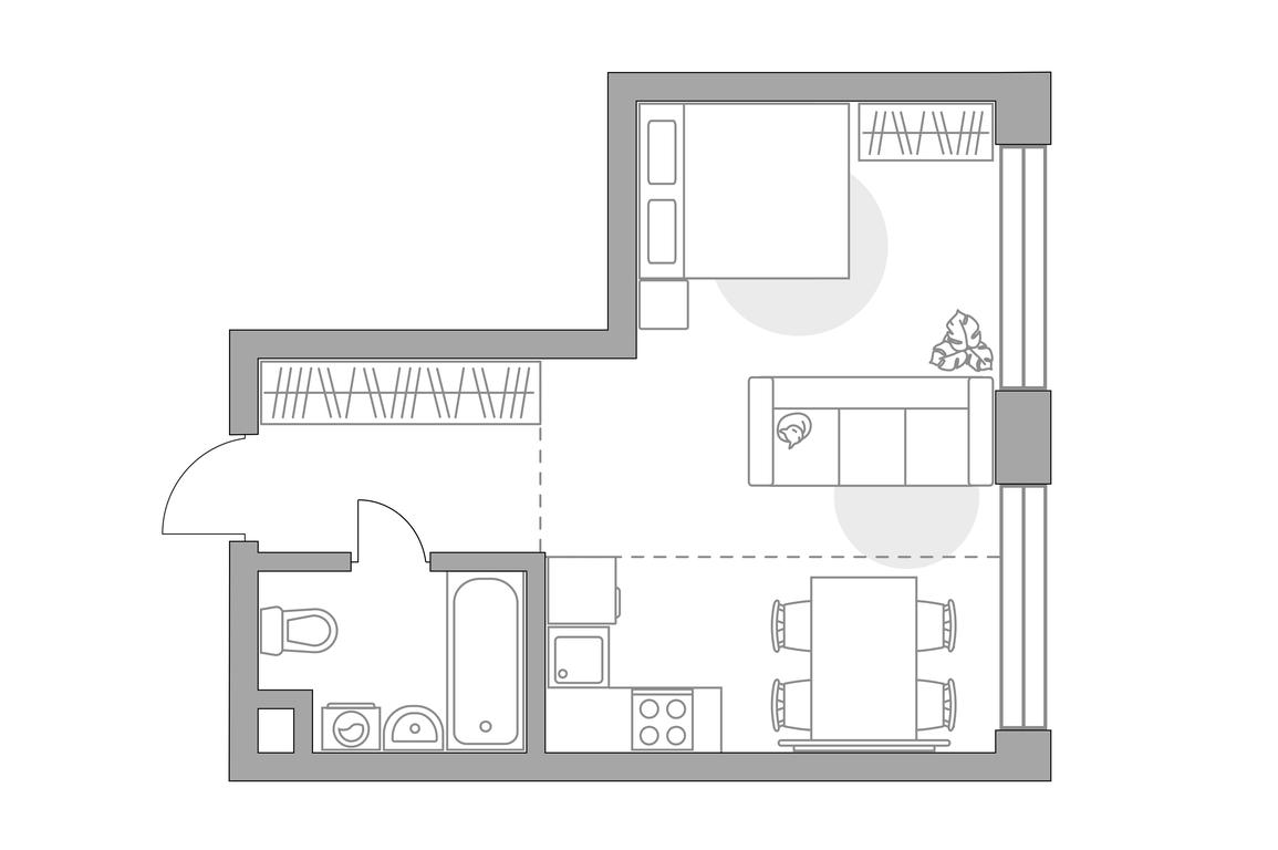Apartment Sale, 33.07平方米 at MYPRIORITY Mnevniki, Narodnogo Opolcheniya Street, 34, Moscow, Russia #1 Apartment Sale, 33.07平方米 at MYPRIORITY Mnevniki, Narodnogo Opolcheniya Street, 34, Moscow, Russia #1