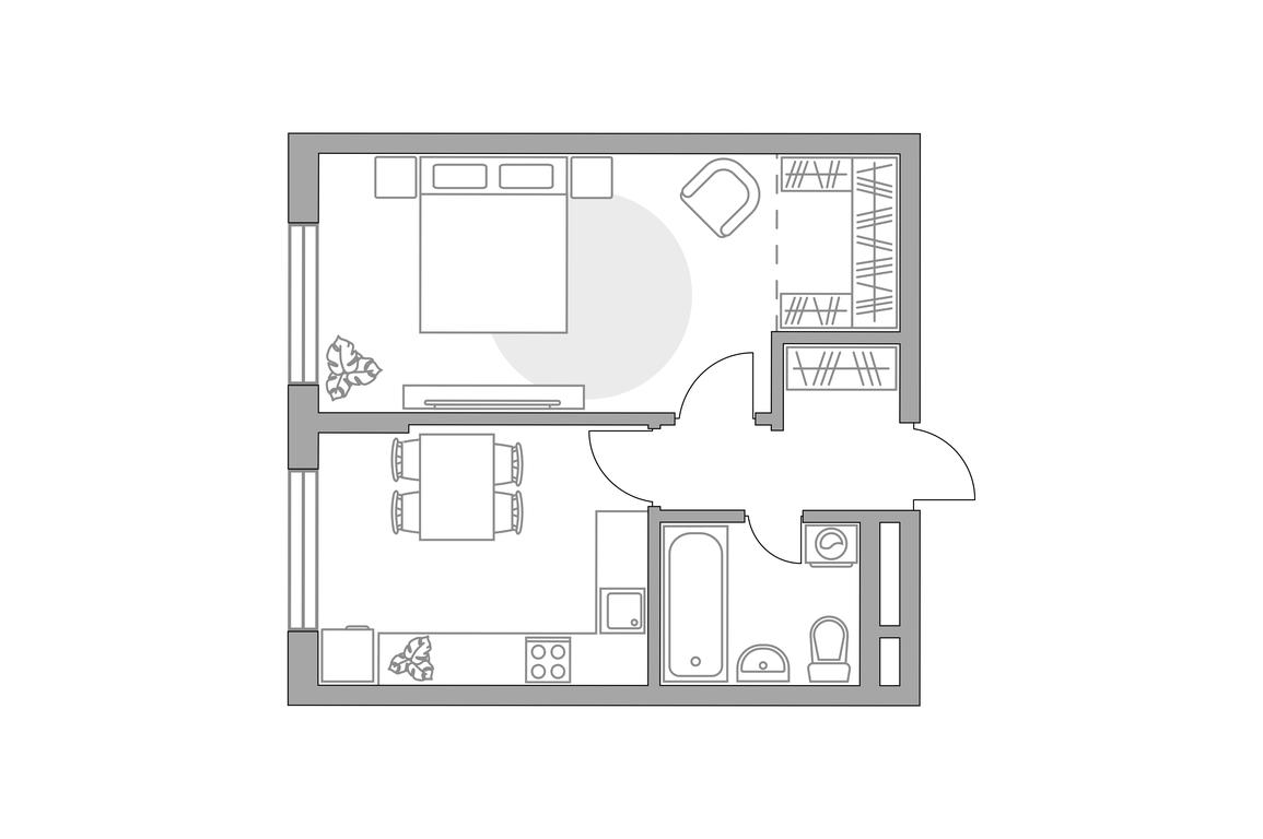 1-BD Apartment Sale, 35.1 sq. m. at Novaya Alekseevskaya rosha, Lukino Street, вл49, Balashikha, Moscow Region, Russia #1 1-BD Apartment Sale, 35.1 sq. m. at Novaya Alekseevskaya rosha, Lukino Street, вл49, Balashikha, Moscow Region, Russia #1