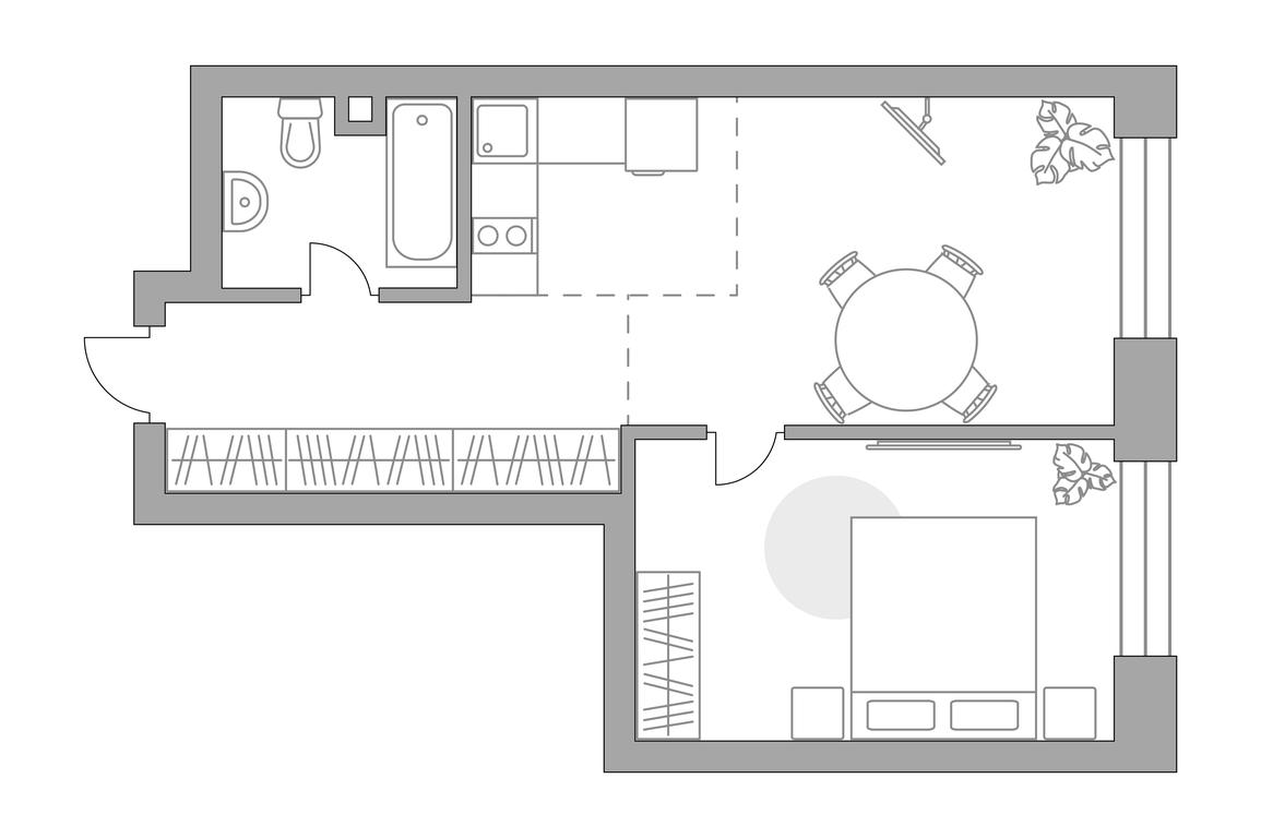 1-BD Apartment Sale, 52.44平方米 at MYPRIORITY Paveletskaya, Dubininskaya Street, 17с2, Moscow, Russia #1 1-BD Apartment Sale, 52.44平方米 at MYPRIORITY Paveletskaya, Dubininskaya Street, 17с2, Moscow, Russia #1