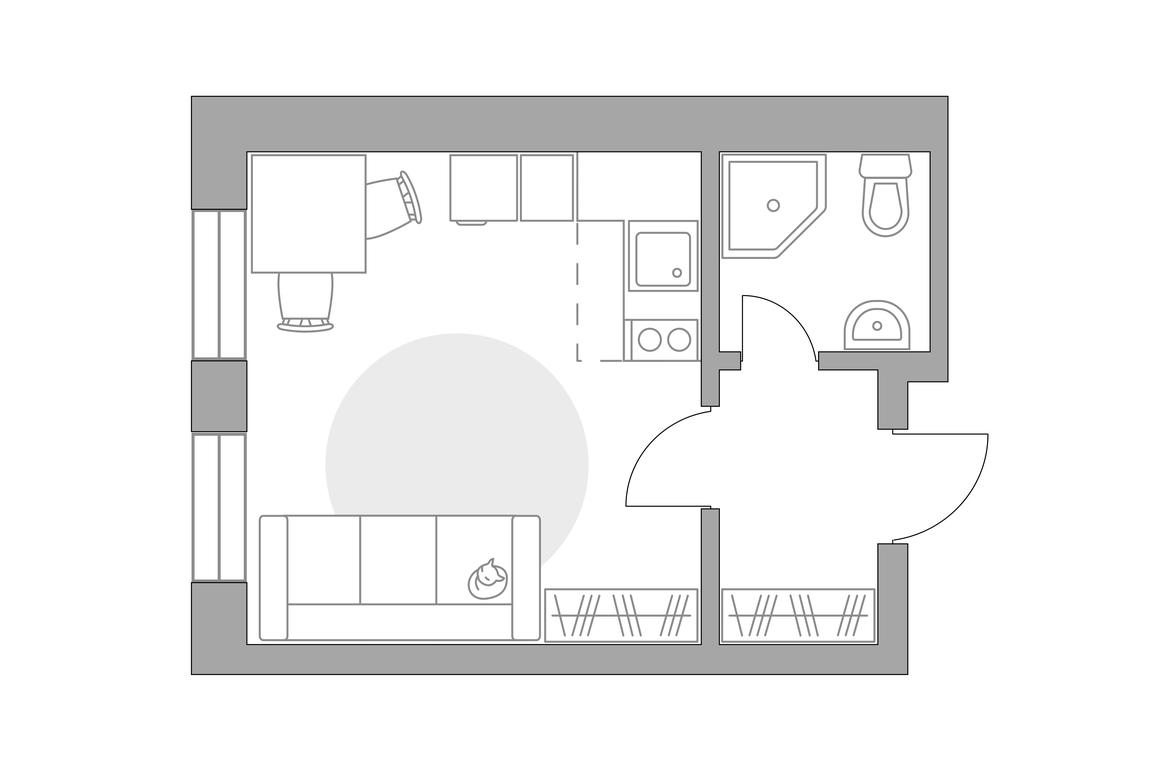 Apartment Sale, 23.61 sq. m. at Pekhra, Yaganova Street, 5, Balashikha, Moscow Region, Russia #1 Apartment Sale, 23.61 sq. m. at Pekhra, Yaganova Street, 5, Balashikha, Moscow Region, Russia #1