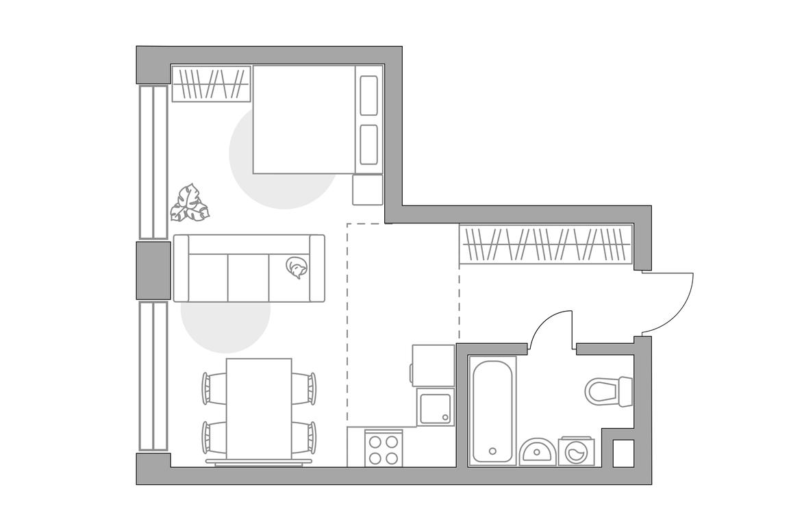 Apartment Sale, 31.47 sq. m. at MYPRIORITY Mnevniki, Narodnogo Opolcheniya Street, 34, Moscow, Russia #1 Apartment Sale, 31.47 sq. m. at MYPRIORITY Mnevniki, Narodnogo Opolcheniya Street, 34, Moscow, Russia #1