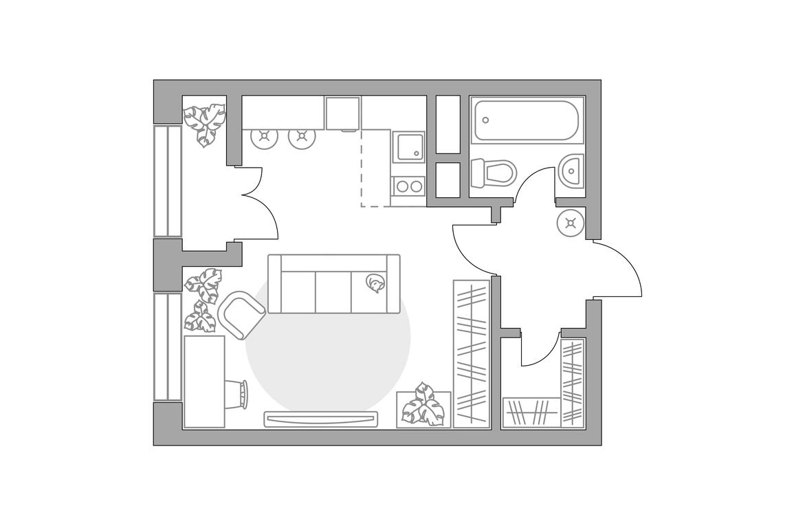 Apartment Sale, 32.58平方米 at Pekhra, Yaganova Street, 5, Balashikha, Moscow Region, Russia #1 Apartment Sale, 32.58平方米 at Pekhra, Yaganova Street, 5, Balashikha, Moscow Region, Russia #1