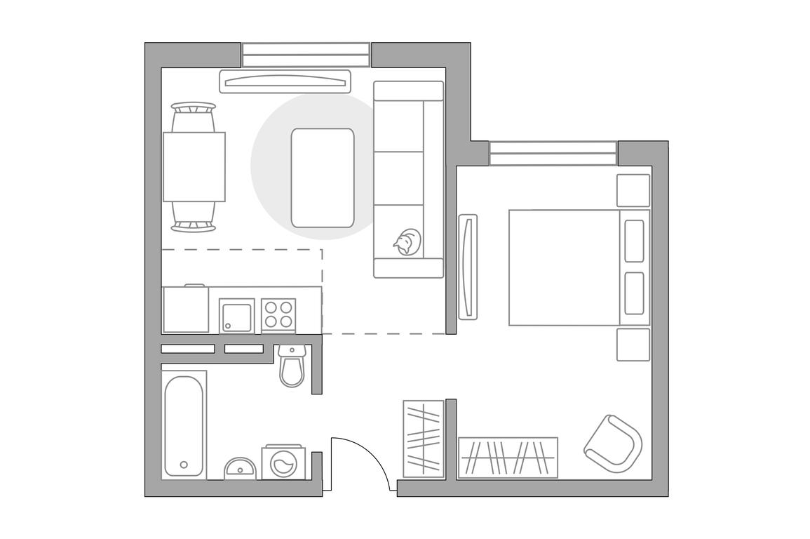 2-BD Apartment Sale, 34.96平方米 at Anikeevskiy, ulitsa Sergeya Zhadobkina, 1, selo Nikolo-Uryupino, Krasnogorsk City District, Moscow Region, Russia #1 2-BD Apartment Sale, 34.96平方米 at Anikeevskiy, ulitsa Sergeya Zhadobkina, 1, selo Nikolo-Uryupino, Krasnogorsk City District, Moscow Region, Russia #1