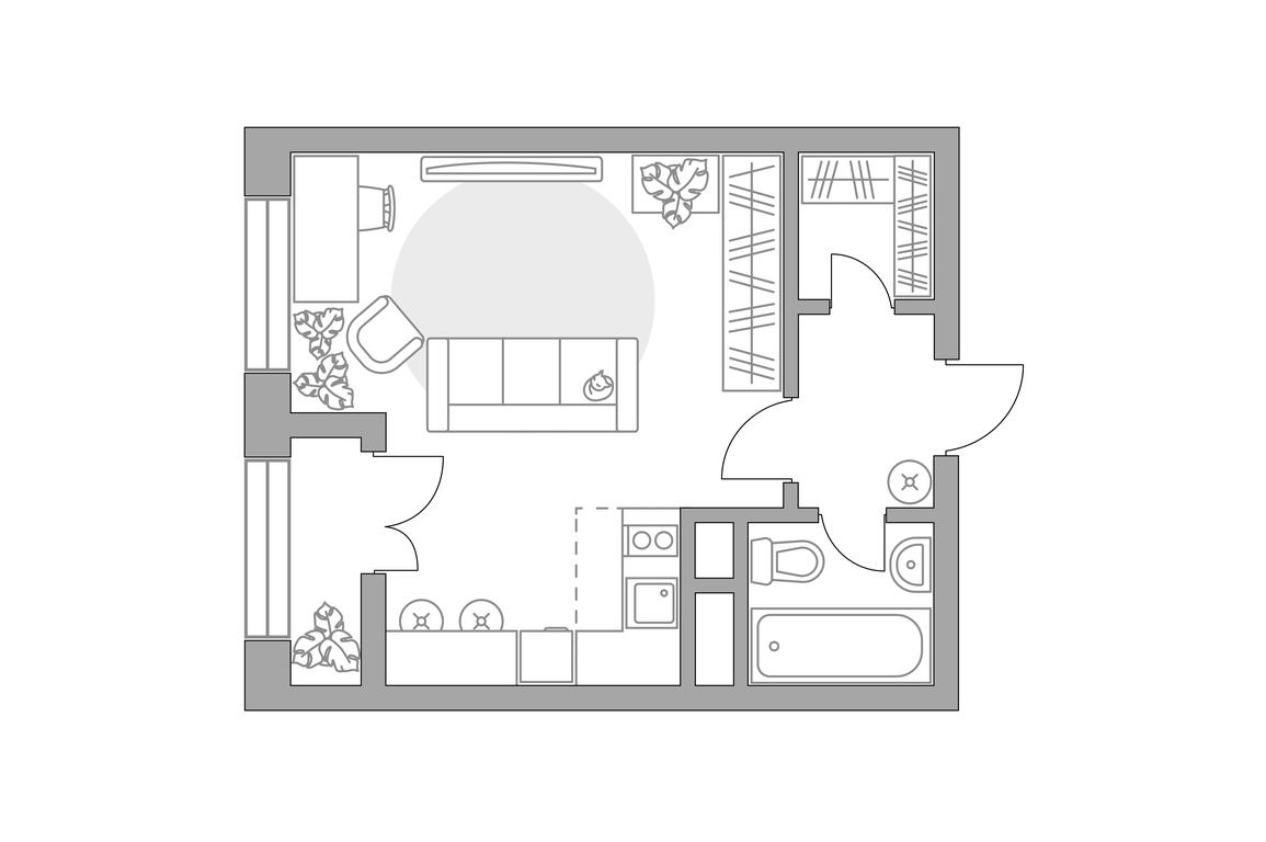 Apartment Sale, 32.62平方米 at Pekhra, Yaganova Street, 5, Balashikha, Moscow Region, Russia #1 Apartment Sale, 32.62平方米 at Pekhra, Yaganova Street, 5, Balashikha, Moscow Region, Russia #1