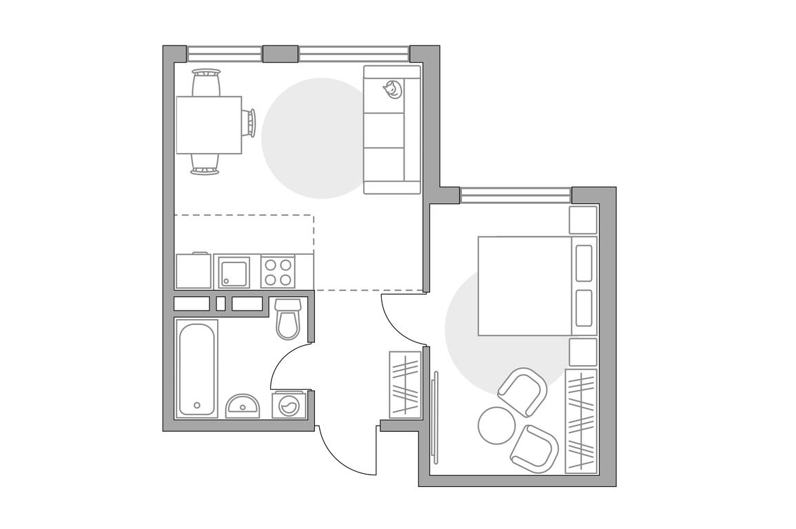 2-BD Apartment Sale, 34.98平方米 at Anikeevskiy, ulitsa Sergeya Zhadobkina, 1, selo Nikolo-Uryupino, Krasnogorsk City District, Moscow Region, Russia #1 2-BD Apartment Sale, 34.98平方米 at Anikeevskiy, ulitsa Sergeya Zhadobkina, 1, selo Nikolo-Uryupino, Krasnogorsk City District, Moscow Region, Russia #1