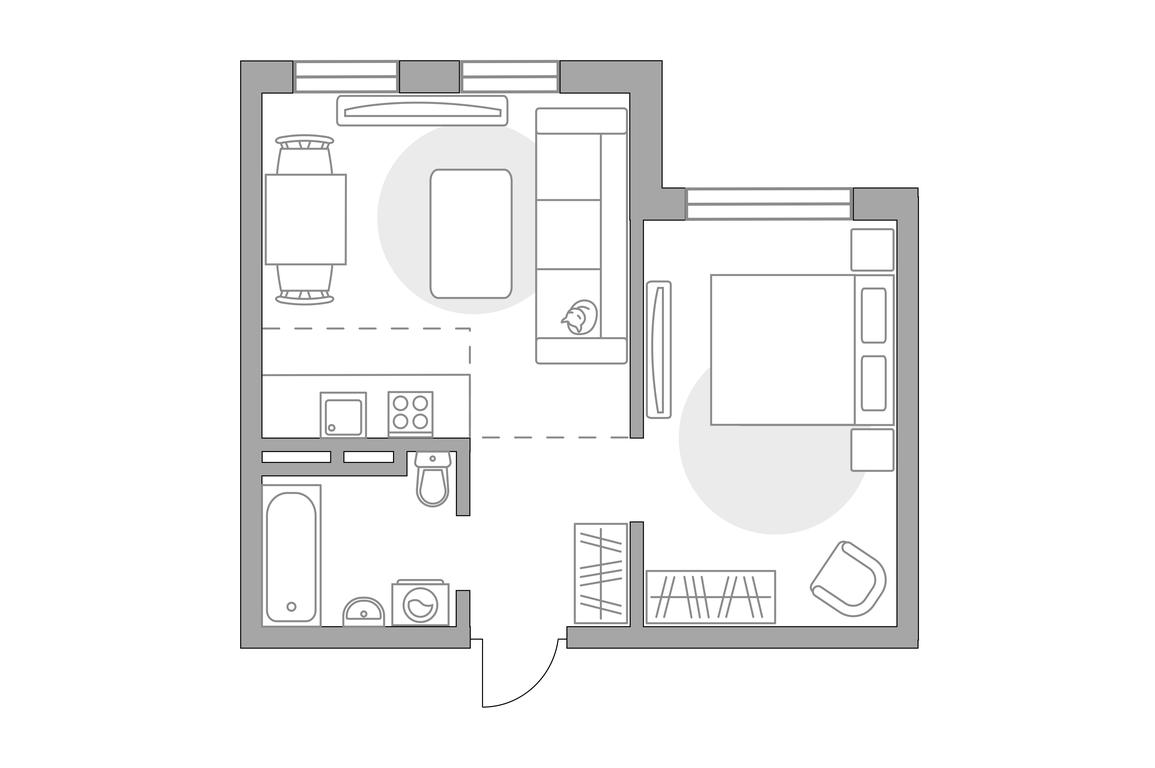 2-BD Apartment Sale, 34.98 sq. m. at Anikeevskiy, ulitsa Sergeya Zhadobkina, 1, selo Nikolo-Uryupino, Krasnogorsk City District, Moscow Region, Russia #1 2-BD Apartment Sale, 34.98 sq. m. at Anikeevskiy, ulitsa Sergeya Zhadobkina, 1, selo Nikolo-Uryupino, Krasnogorsk City District, Moscow Region, Russia #1