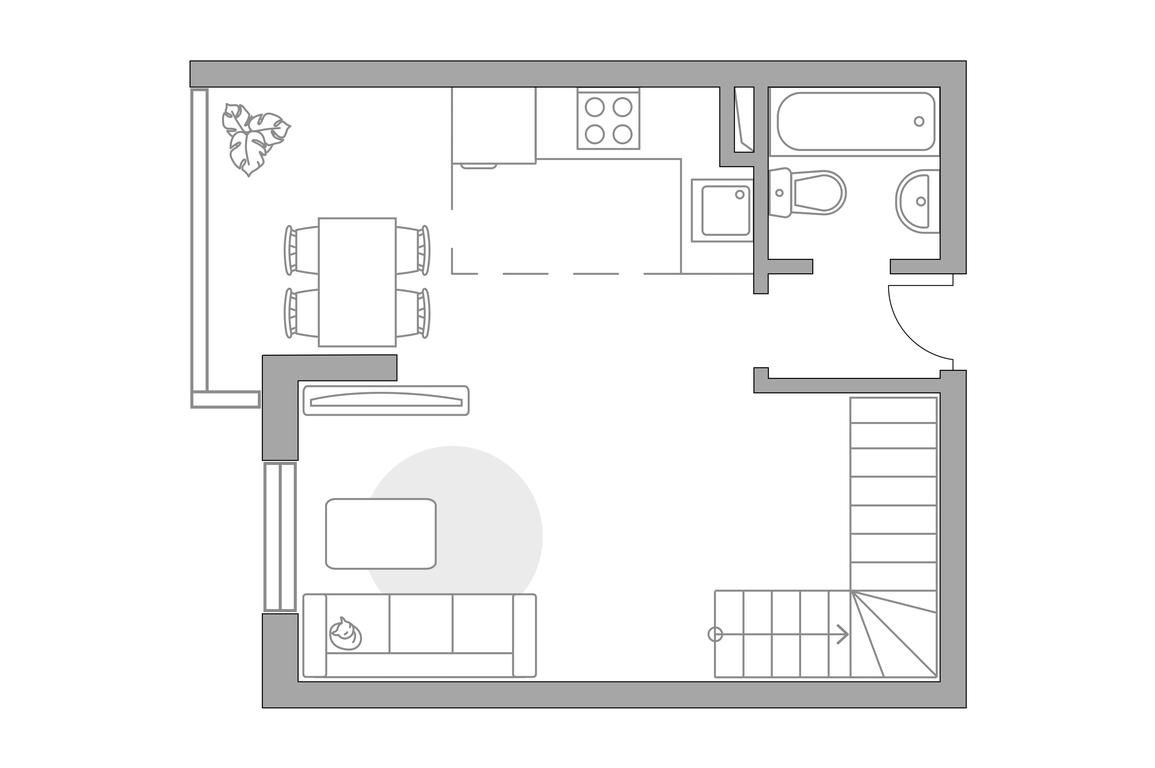 Apartment Sale, 53 sq. m. at Zhivopisnyi, derevnya Spasskiye Vyselki, 9, Leninskiy City District, Moscow Region, Russia #1