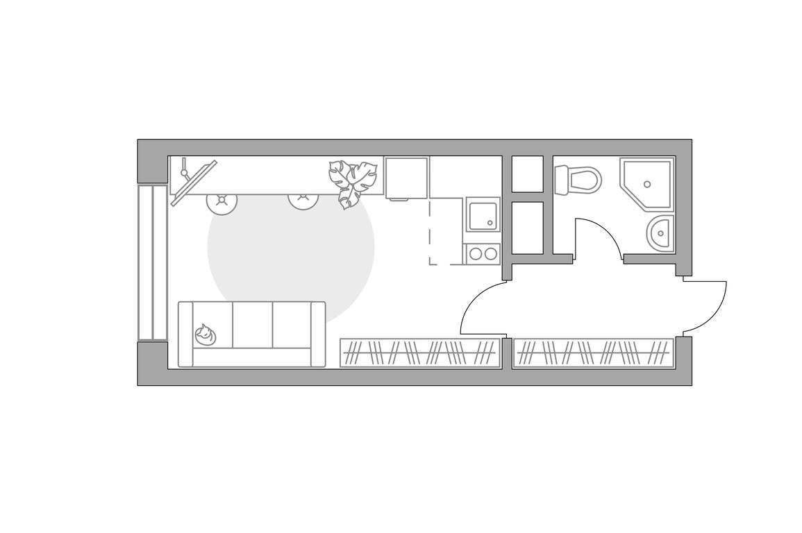 Apartment Sale, 23.4平方米 at Pekhra, Yaganova Street, 5, Balashikha, Moscow Region, Russia #1 Apartment Sale, 23.4平方米 at Pekhra, Yaganova Street, 5, Balashikha, Moscow Region, Russia #1