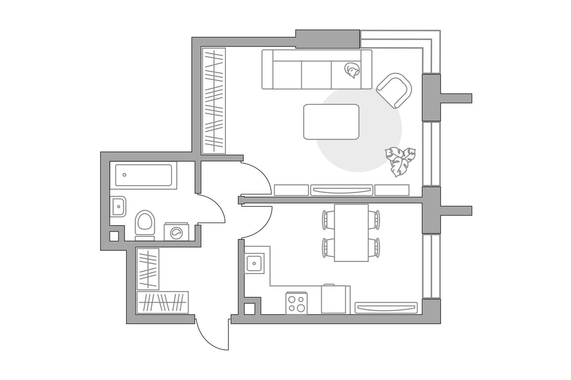 1-BD Apartment Sale, 42.22平方米 at MYPRIORITY Dubrovka, Novoostapovskaya Street, 12, Moscow, Russia #1 1-BD Apartment Sale, 42.22平方米 at MYPRIORITY Dubrovka, Novoostapovskaya Street, 12, Moscow, Russia #1
