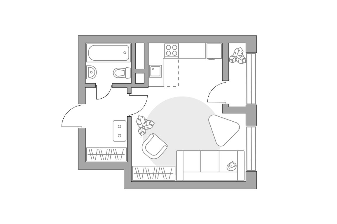 Apartment Sale, 31.99平方米 at Pekhra, Yaganova Street, 5, Balashikha, Moscow Region, Russia #1 Apartment Sale, 31.99平方米 at Pekhra, Yaganova Street, 5, Balashikha, Moscow Region, Russia #1
