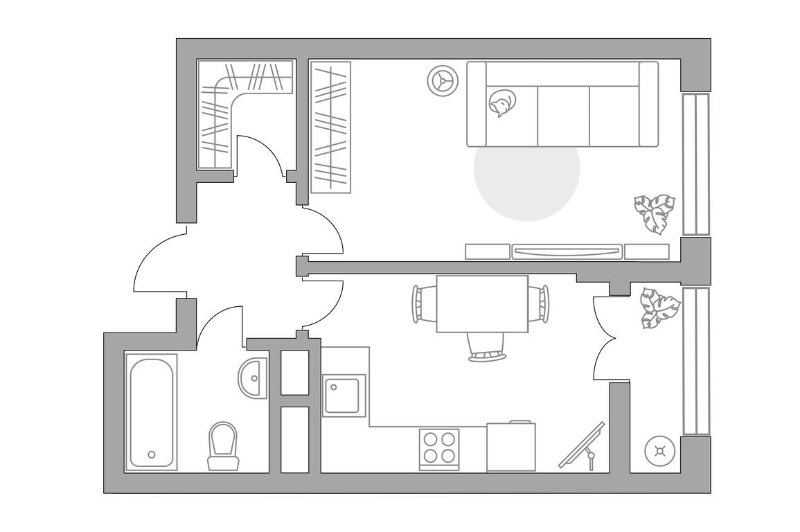 1-BD Apartment Sale, 33.43平方米 at Pekhra, Yaganova Street, 5, Balashikha, Moscow Region, Russia #1 1-BD Apartment Sale, 33.43平方米 at Pekhra, Yaganova Street, 5, Balashikha, Moscow Region, Russia #1