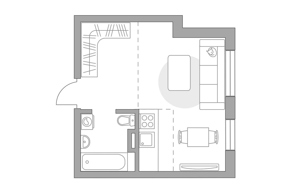 Apartment Sale, 26.49 sq. m. at Anikeevskiy, ulitsa Sergeya Zhadobkina, 1, selo Nikolo-Uryupino, Krasnogorsk City District, Moscow Region, Russia #1 Apartment Sale, 26.49 sq. m. at Anikeevskiy, ulitsa Sergeya Zhadobkina, 1, selo Nikolo-Uryupino, Krasnogorsk City District, Moscow Region, Russia #1