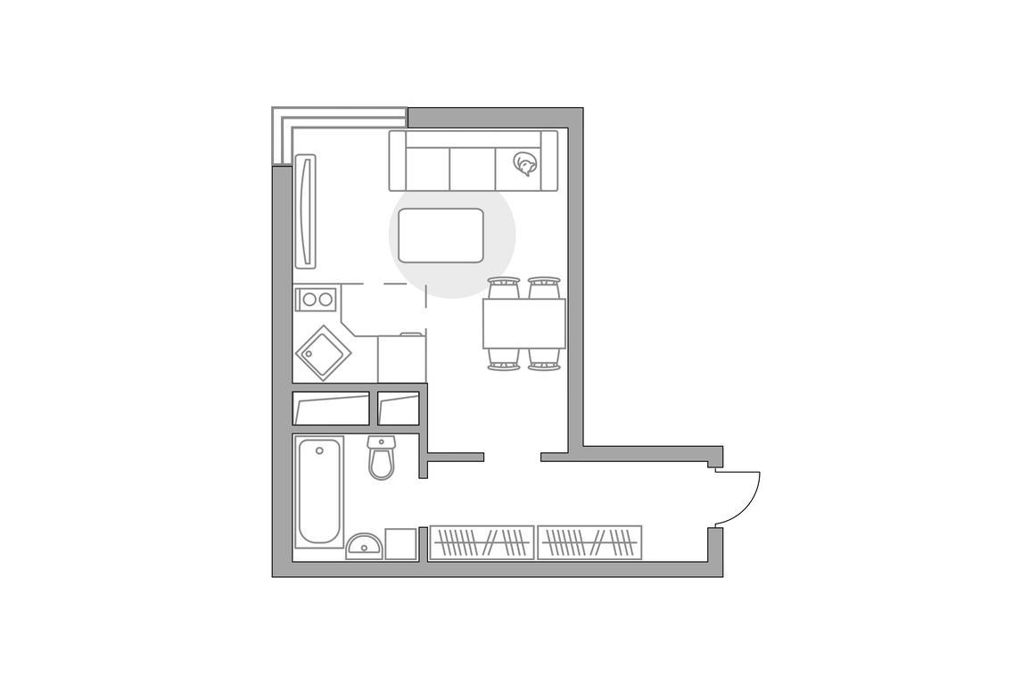 Apartment Sale, 25.48 sq. m. at Ilinois, Ilyinskiy Blind Alley, 1с1, Krasnogorsk, Moscow Region, Russia #1 Apartment Sale, 25.48 sq. m. at Ilinois, Ilyinskiy Blind Alley, 1с1, Krasnogorsk, Moscow Region, Russia #1