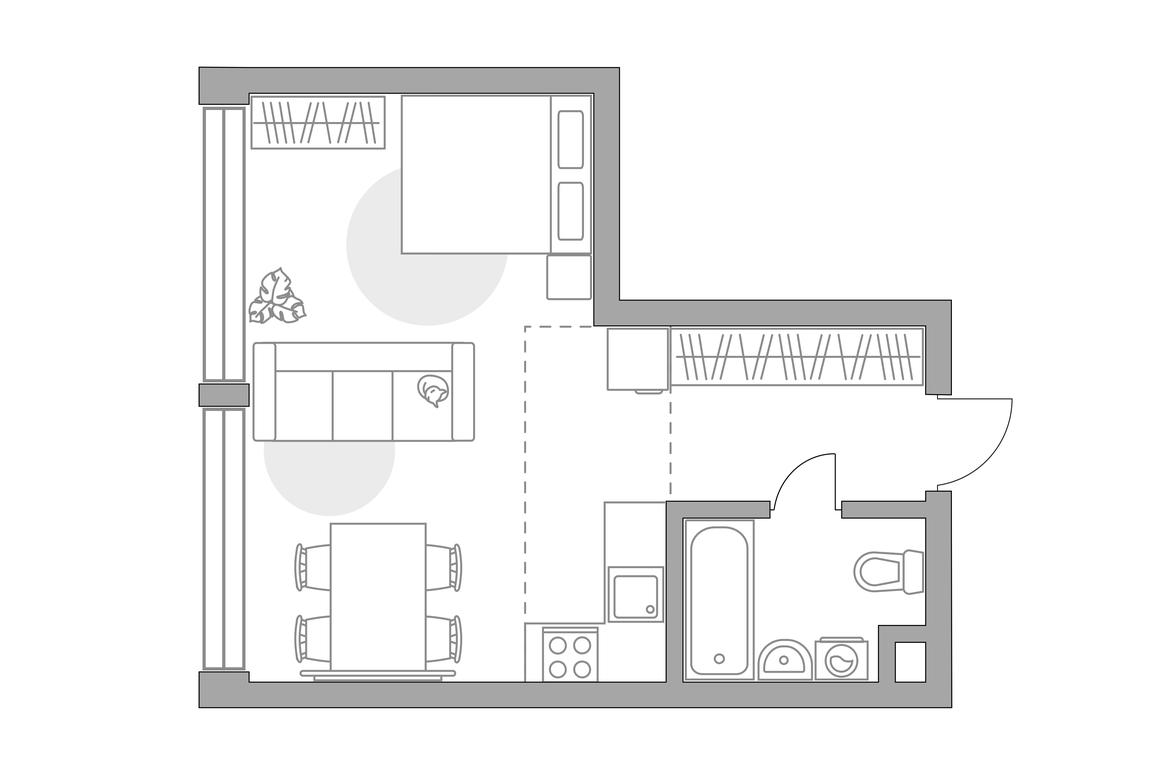 Apartment Sale, 32.82 sq. m. at MYPRIORITY Mnevniki, Narodnogo Opolcheniya Street, 34, Moscow, Russia #1 Apartment Sale, 32.82 sq. m. at MYPRIORITY Mnevniki, Narodnogo Opolcheniya Street, 34, Moscow, Russia #1