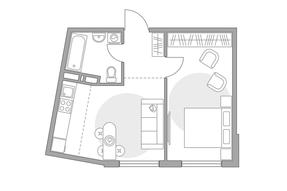 2-BD Apartment Sale, 37.8平方米 at Anikeevskiy, ulitsa Sergeya Zhadobkina, 1, selo Nikolo-Uryupino, Krasnogorsk City District, Moscow Region, Russia #1 2-BD Apartment Sale, 37.8平方米 at Anikeevskiy, ulitsa Sergeya Zhadobkina, 1, selo Nikolo-Uryupino, Krasnogorsk City District, Moscow Region, Russia #1