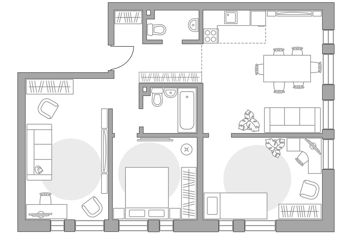 4-BD Apartment Sale, 79.8平方米 at MYPRIORITY Dubrovka, Novoostapovskaya Street, 12, Moscow, Russia #1 4-BD Apartment Sale, 79.8平方米 at MYPRIORITY Dubrovka, Novoostapovskaya Street, 12, Moscow, Russia #1