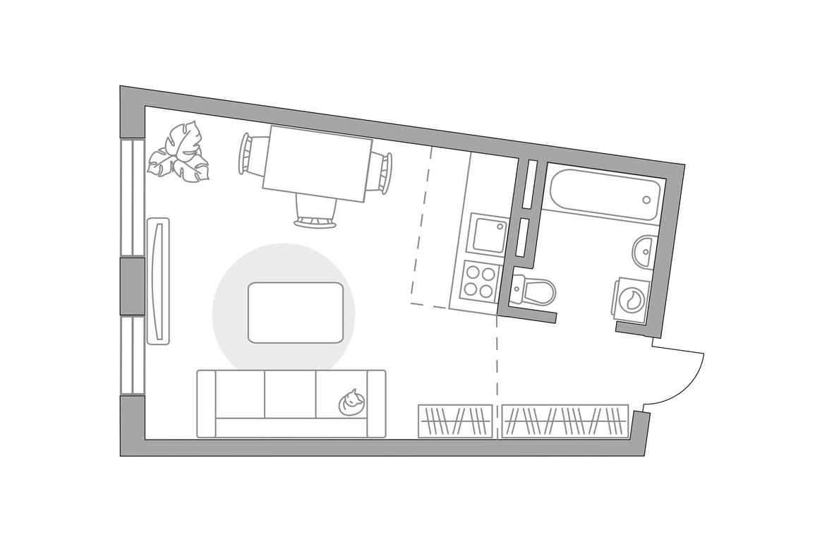 Apartment Sale, 28.66 sq. m. at Anikeevskiy, ulitsa Sergeya Zhadobkina, 1, selo Nikolo-Uryupino, Krasnogorsk City District, Moscow Region, Russia #1