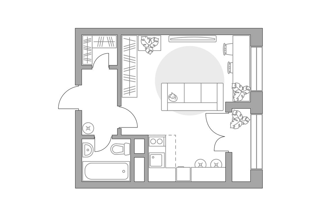 Apartment Sale, 31.92平方米 at Pekhra, Yaganova Street, 5, Balashikha, Moscow Region, Russia #1 Apartment Sale, 31.92平方米 at Pekhra, Yaganova Street, 5, Balashikha, Moscow Region, Russia #1