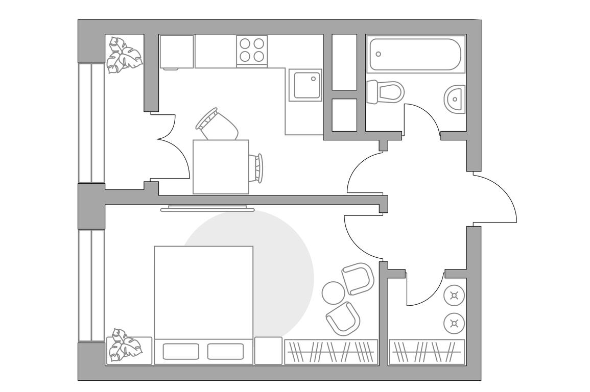 1-BD Apartment Sale, 33.58平方米 at Pekhra, Yaganova Street, 5, Balashikha, Moscow Region, Russia #1 1-BD Apartment Sale, 33.58平方米 at Pekhra, Yaganova Street, 5, Balashikha, Moscow Region, Russia #1