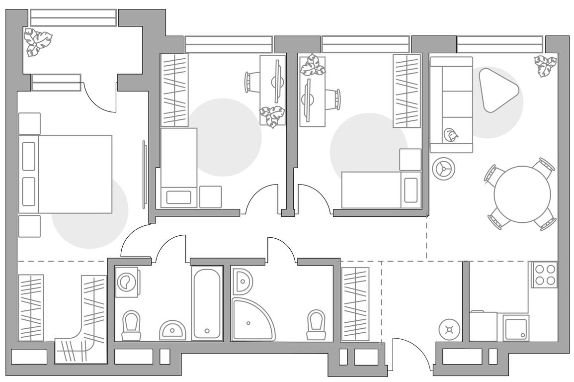 4-BD Apartment Sale, 75.36平方米 at BeLuck Kolomenskoe, Kashirskoye Highway, Moscow, Russia #1 4-BD Apartment Sale, 75.36平方米 at BeLuck Kolomenskoe, Kashirskoye Highway, Moscow, Russia #1