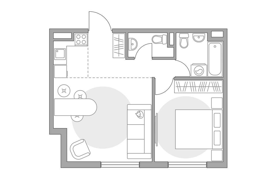 2-BD Apartment Sale, 42.04平方米 at Anikeevskiy, ulitsa Sergeya Zhadobkina, 1, selo Nikolo-Uryupino, Krasnogorsk City District, Moscow Region, Russia #1 2-BD Apartment Sale, 42.04平方米 at Anikeevskiy, ulitsa Sergeya Zhadobkina, 1, selo Nikolo-Uryupino, Krasnogorsk City District, Moscow Region, Russia #1