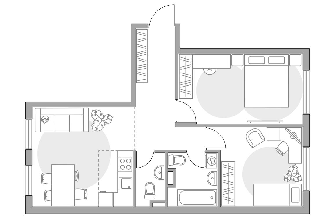 3-BD Apartment Sale, 55.29 sq. m. at Anikeevskiy, ulitsa Sergeya Zhadobkina, 1, selo Nikolo-Uryupino, Krasnogorsk City District, Moscow Region, Russia #1 3-BD Apartment Sale, 55.29 sq. m. at Anikeevskiy, ulitsa Sergeya Zhadobkina, 1, selo Nikolo-Uryupino, Krasnogorsk City District, Moscow Region, Russia #1