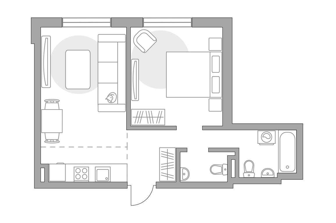2-BD Apartment Sale, 42.19 sq. m. at Anikeevskiy, ulitsa Sergeya Zhadobkina, 1, selo Nikolo-Uryupino, Krasnogorsk City District, Moscow Region, Russia #1 2-BD Apartment Sale, 42.19 sq. m. at Anikeevskiy, ulitsa Sergeya Zhadobkina, 1, selo Nikolo-Uryupino, Krasnogorsk City District, Moscow Region, Russia #1