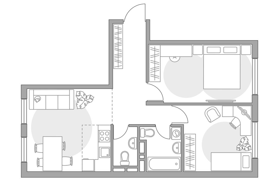 3-BD Apartment Sale, 54.84平方米 at Anikeevskiy, ulitsa Sergeya Zhadobkina, 1, selo Nikolo-Uryupino, Krasnogorsk City District, Moscow Region, Russia #1 3-BD Apartment Sale, 54.84平方米 at Anikeevskiy, ulitsa Sergeya Zhadobkina, 1, selo Nikolo-Uryupino, Krasnogorsk City District, Moscow Region, Russia #1