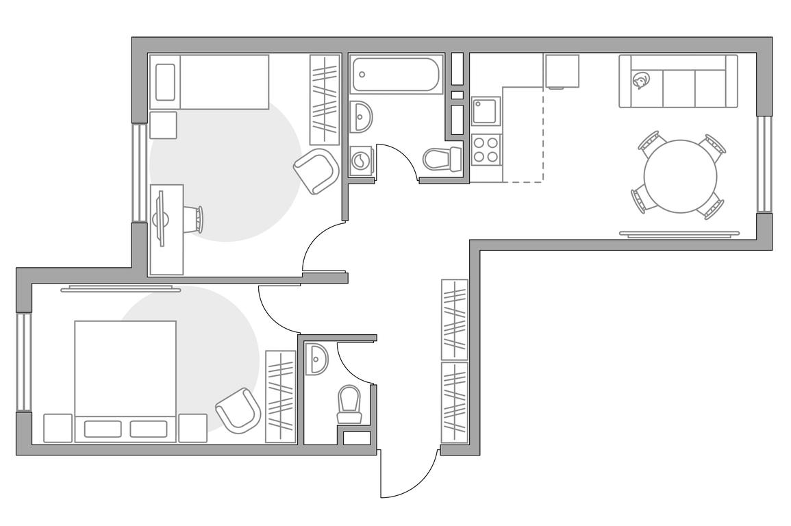3-BD Apartment Sale, 57.78平方米 at Anikeevskiy, ulitsa Sergeya Zhadobkina, 1, selo Nikolo-Uryupino, Krasnogorsk City District, Moscow Region, Russia #1 3-BD Apartment Sale, 57.78平方米 at Anikeevskiy, ulitsa Sergeya Zhadobkina, 1, selo Nikolo-Uryupino, Krasnogorsk City District, Moscow Region, Russia #1