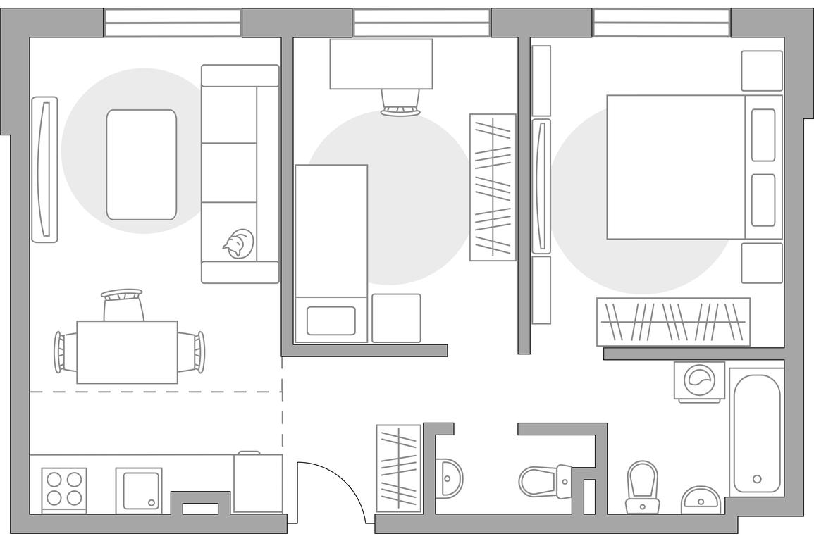 3-BD Apartment Sale, 51.46平方米 at Anikeevskiy, ulitsa Sergeya Zhadobkina, 1, selo Nikolo-Uryupino, Krasnogorsk City District, Moscow Region, Russia #1 3-BD Apartment Sale, 51.46平方米 at Anikeevskiy, ulitsa Sergeya Zhadobkina, 1, selo Nikolo-Uryupino, Krasnogorsk City District, Moscow Region, Russia #1