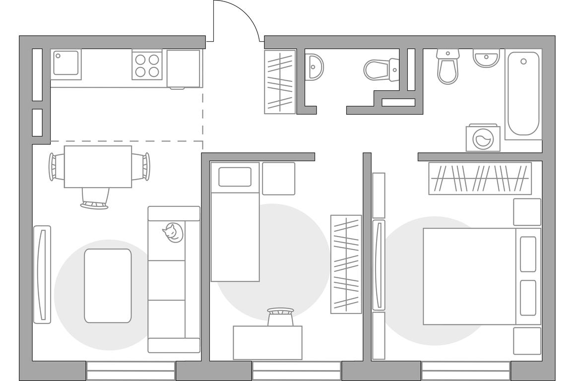 3-BD Apartment Sale, 51.11 sq. m. at Anikeevskiy, ulitsa Sergeya Zhadobkina, 1, selo Nikolo-Uryupino, Krasnogorsk City District, Moscow Region, Russia #1 3-BD Apartment Sale, 51.11 sq. m. at Anikeevskiy, ulitsa Sergeya Zhadobkina, 1, selo Nikolo-Uryupino, Krasnogorsk City District, Moscow Region, Russia #1