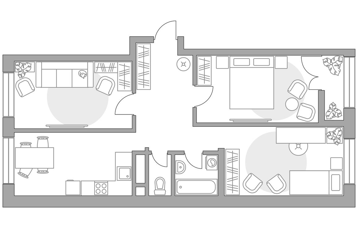 3-BD Apartment Sale, 69.6平方米 at Pekhra, Yaganova Street, 5, Balashikha, Moscow Region, Russia #1 3-BD Apartment Sale, 69.6平方米 at Pekhra, Yaganova Street, 5, Balashikha, Moscow Region, Russia #1