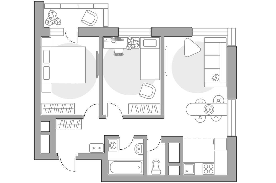 3-BD Apartment Sale, 55.01 sq. m. at Ilinois, Ilyinskiy Blind Alley, 1с1, Krasnogorsk, Moscow Region, Russia #1 3-BD Apartment Sale, 55.01 sq. m. at Ilinois, Ilyinskiy Blind Alley, 1с1, Krasnogorsk, Moscow Region, Russia #1