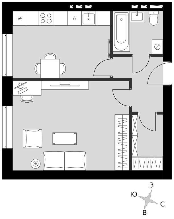 1-BD Apartment Sale, 41.86平方米 at Park Aprel, ulitsa Park Aprel, 1, Aprelevka, Naro-Fominskiy City District, Moscow Region, Russia #1 1-BD Apartment Sale, 41.86平方米 at Park Aprel, ulitsa Park Aprel, 1, Aprelevka, Naro-Fominskiy City District, Moscow Region, Russia #1