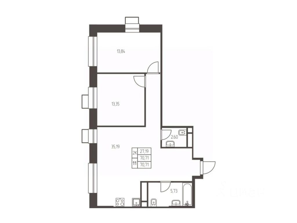 Продажа 1-комн. квартиры, 70,7 м² в ЖК «Новая Ивантеевка», Заводская улица, Ивантеевка, городской округ Пушкинский, Московская область, Россия #1 Продажа 1-комн. квартиры, 70,7 м² в ЖК «Новая Ивантеевка», Заводская улица, Ивантеевка, городской округ Пушкинский, Московская область, Россия #1