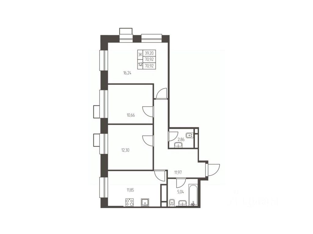 2-BD Apartment Sale, 70.9 sq. m. at Novaya Ivanteevka, Zavodskaya ulitsa, Ivanteyevka, Pshkinskiy Urban District, Moscow Region, Russia #1 2-BD Apartment Sale, 70.9 sq. m. at Novaya Ivanteevka, Zavodskaya ulitsa, Ivanteyevka, Pshkinskiy Urban District, Moscow Region, Russia #1