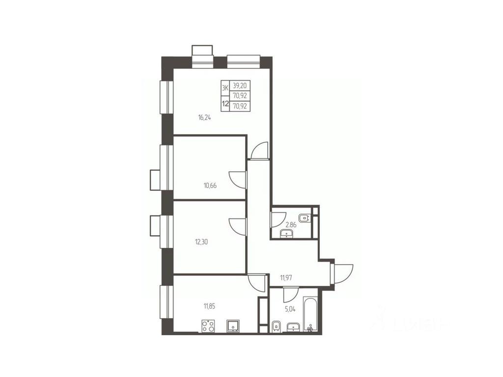 2-BD Apartment Sale, 70.9 sq. m. at Novaya Ivanteevka, Zavodskaya ulitsa, Ivanteyevka, Pshkinskiy Urban District, Moscow Region, Russia #1 2-BD Apartment Sale, 70.9 sq. m. at Novaya Ivanteevka, Zavodskaya ulitsa, Ivanteyevka, Pshkinskiy Urban District, Moscow Region, Russia #1