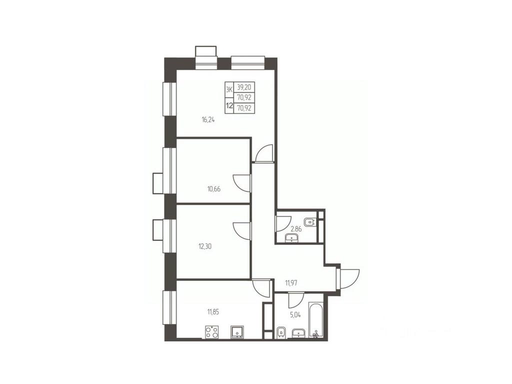 2-BD Apartment Sale, 70.9平方米 at Novaya Ivanteevka, Zavodskaya ulitsa, Ivanteyevka, Pshkinskiy Urban District, Moscow Region, Russia #1 2-BD Apartment Sale, 70.9平方米 at Novaya Ivanteevka, Zavodskaya ulitsa, Ivanteyevka, Pshkinskiy Urban District, Moscow Region, Russia #1