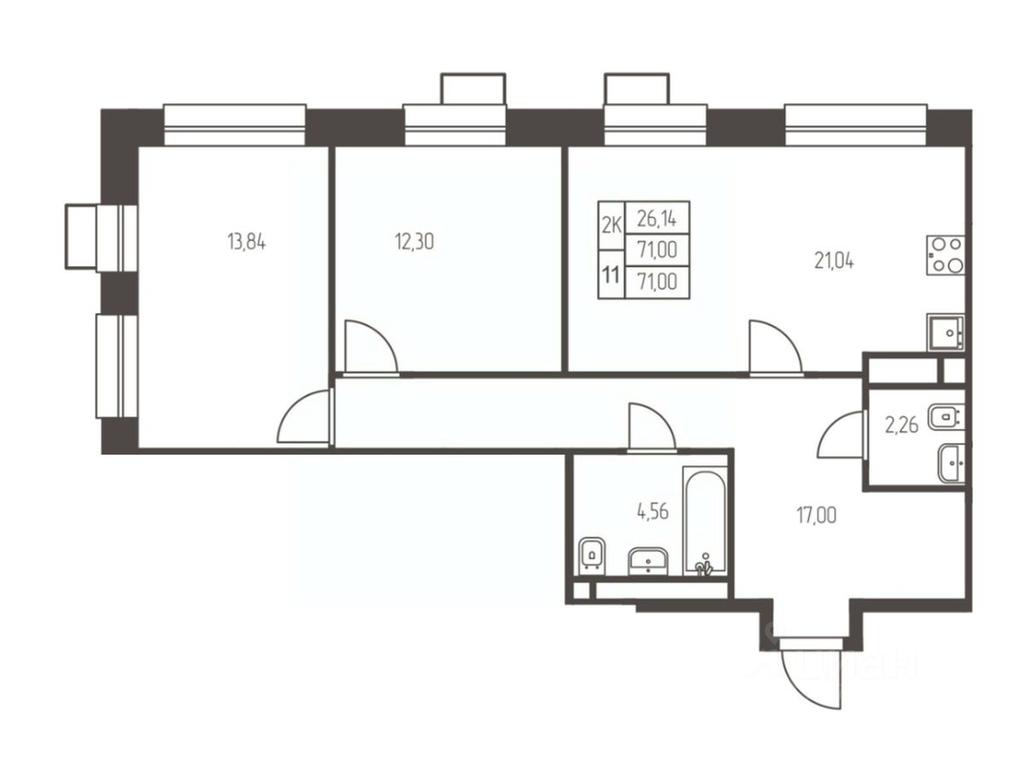 1-BD Apartment Sale, 71 sq. m. at Novaya Ivanteevka, Zavodskaya ulitsa, Ivanteyevka, Pshkinskiy Urban District, Moscow Region, Russia #1 1-BD Apartment Sale, 71 sq. m. at Novaya Ivanteevka, Zavodskaya ulitsa, Ivanteyevka, Pshkinskiy Urban District, Moscow Region, Russia #1