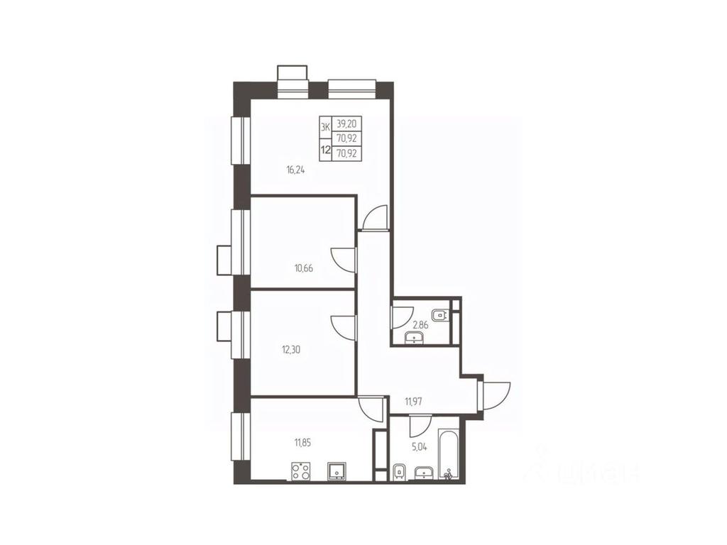 2-BD Apartment Sale, 70.9平方米 at Novaya Ivanteevka, Zavodskaya ulitsa, Ivanteyevka, Pshkinskiy Urban District, Moscow Region, Russia #1 2-BD Apartment Sale, 70.9平方米 at Novaya Ivanteevka, Zavodskaya ulitsa, Ivanteyevka, Pshkinskiy Urban District, Moscow Region, Russia #1