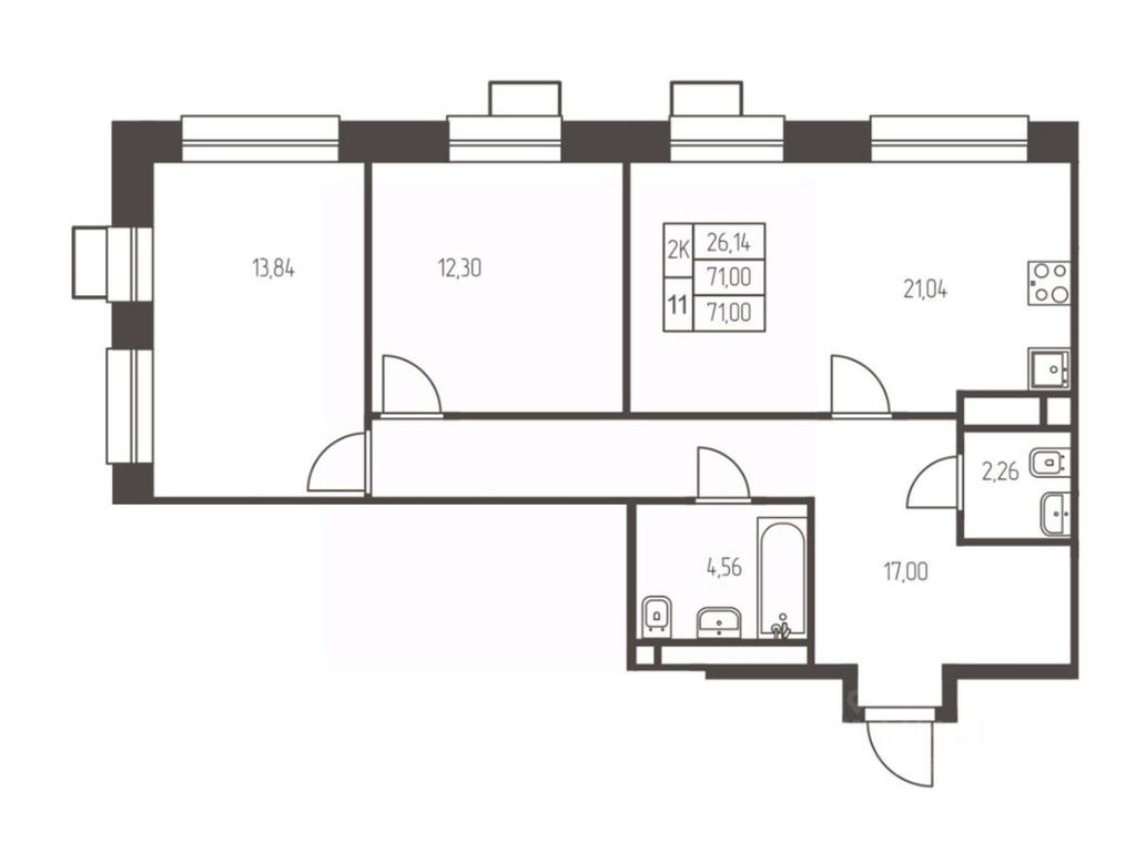 Продажа 1-комн. квартиры, 71 м² в ЖК «Новая Ивантеевка», Заводская улица, Ивантеевка, городской округ Пушкинский, Московская область, Россия #1 Продажа 1-комн. квартиры, 71 м² в ЖК «Новая Ивантеевка», Заводская улица, Ивантеевка, городской округ Пушкинский, Московская область, Россия #1
