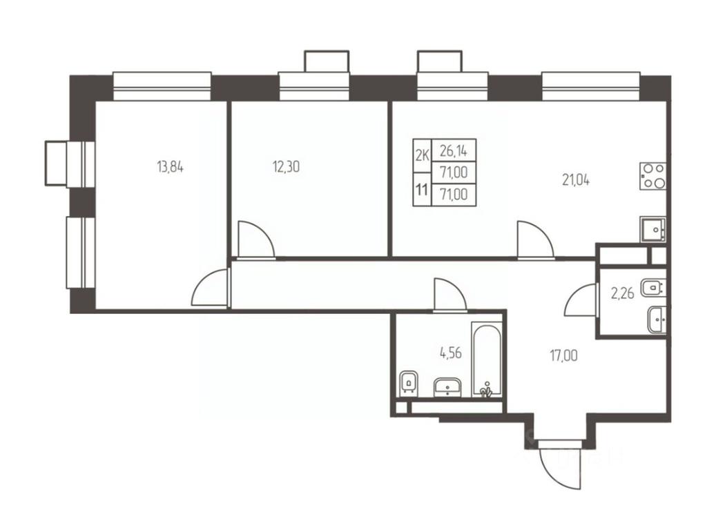 Продажа 1-комн. квартиры, 71 м² в ЖК «Новая Ивантеевка», Заводская улица, Ивантеевка, городской округ Пушкинский, Московская область, Россия #1 Продажа 1-комн. квартиры, 71 м² в ЖК «Новая Ивантеевка», Заводская улица, Ивантеевка, городской округ Пушкинский, Московская область, Россия #1