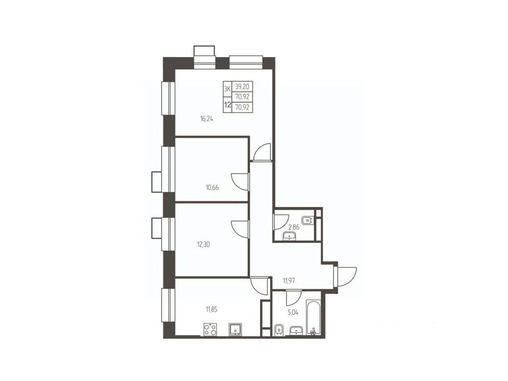 2-BD Apartment Sale, 70.9 sq. m. at Novaya Ivanteevka, Zavodskaya ulitsa, Ivanteyevka, Pshkinskiy Urban District, Moscow Region, Russia #1 2-BD Apartment Sale, 70.9 sq. m. at Novaya Ivanteevka, Zavodskaya ulitsa, Ivanteyevka, Pshkinskiy Urban District, Moscow Region, Russia #1