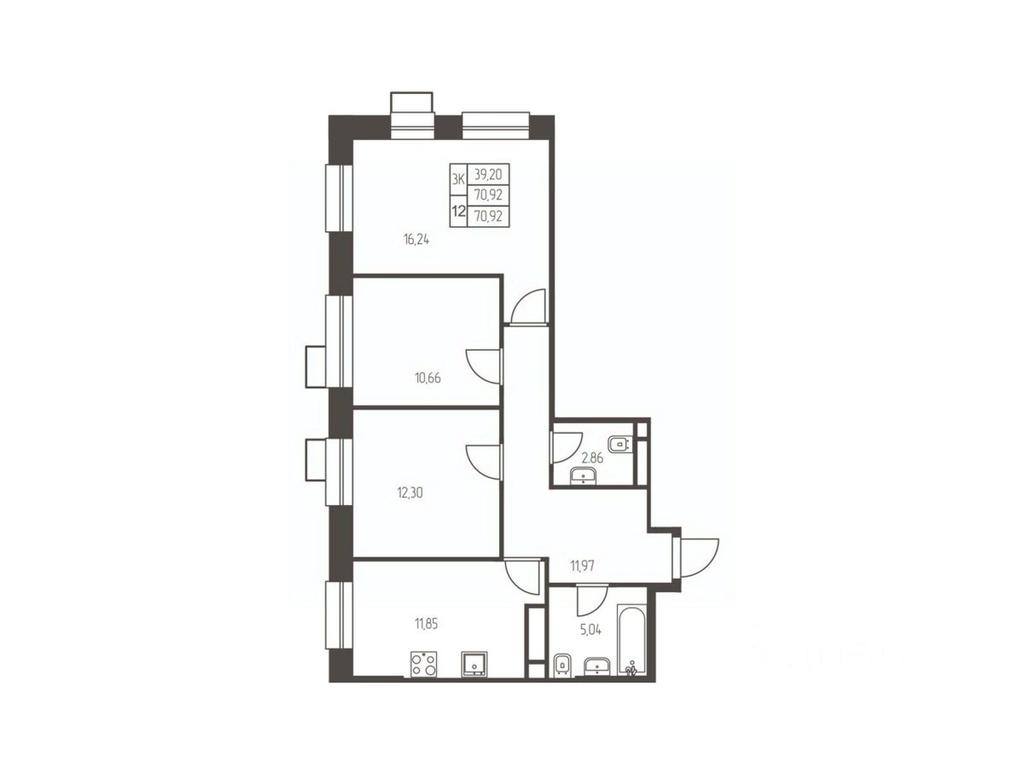 2-BD Apartment Sale, 70.9平方米 at Novaya Ivanteevka, Zavodskaya ulitsa, Ivanteyevka, Pshkinskiy Urban District, Moscow Region, Russia #1 2-BD Apartment Sale, 70.9平方米 at Novaya Ivanteevka, Zavodskaya ulitsa, Ivanteyevka, Pshkinskiy Urban District, Moscow Region, Russia #1