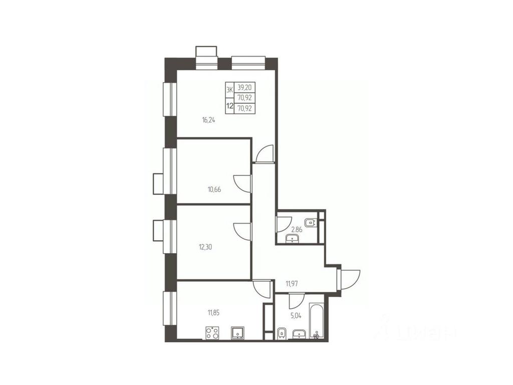 2-BD Apartment Sale, 70.9 sq. m. at Novaya Ivanteevka, Zavodskaya ulitsa, Ivanteyevka, Pshkinskiy Urban District, Moscow Region, Russia #1 2-BD Apartment Sale, 70.9 sq. m. at Novaya Ivanteevka, Zavodskaya ulitsa, Ivanteyevka, Pshkinskiy Urban District, Moscow Region, Russia #1